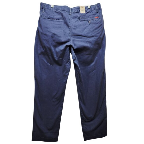 Levis XX Chino EZ Taper Stretch Mens Pants Size Large Blue New - Picture 2 of 13